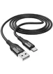 Дата кабель Hoco X72 Creator silicone USB to Type-C (1m) Black