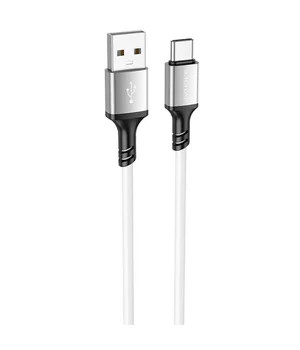Дата кабель Borofone BX83 Famous USB to Type-C 3A (1m) White