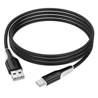 Дата кабель Borofone BX119 New USB to Type-C 3A (1m) Black
