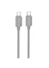 Дата кабель Hoco X113 Beneficio Type-C to Type-C 60W (1m) Gray