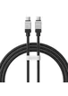 Дата кабель Baseus CoolPlay Series Type-C to Type-C 100W (1m) (CAKW00020) Black