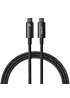 Дата кабель Baseus Tungsten Gold Type-C to Type-C Cable 240W (1m) (CAWJ04000) Black