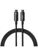 Дата кабель Baseus Tungsten Gold Type-C to Type-C Cable 240W (1m) (CAWJ04000) Black