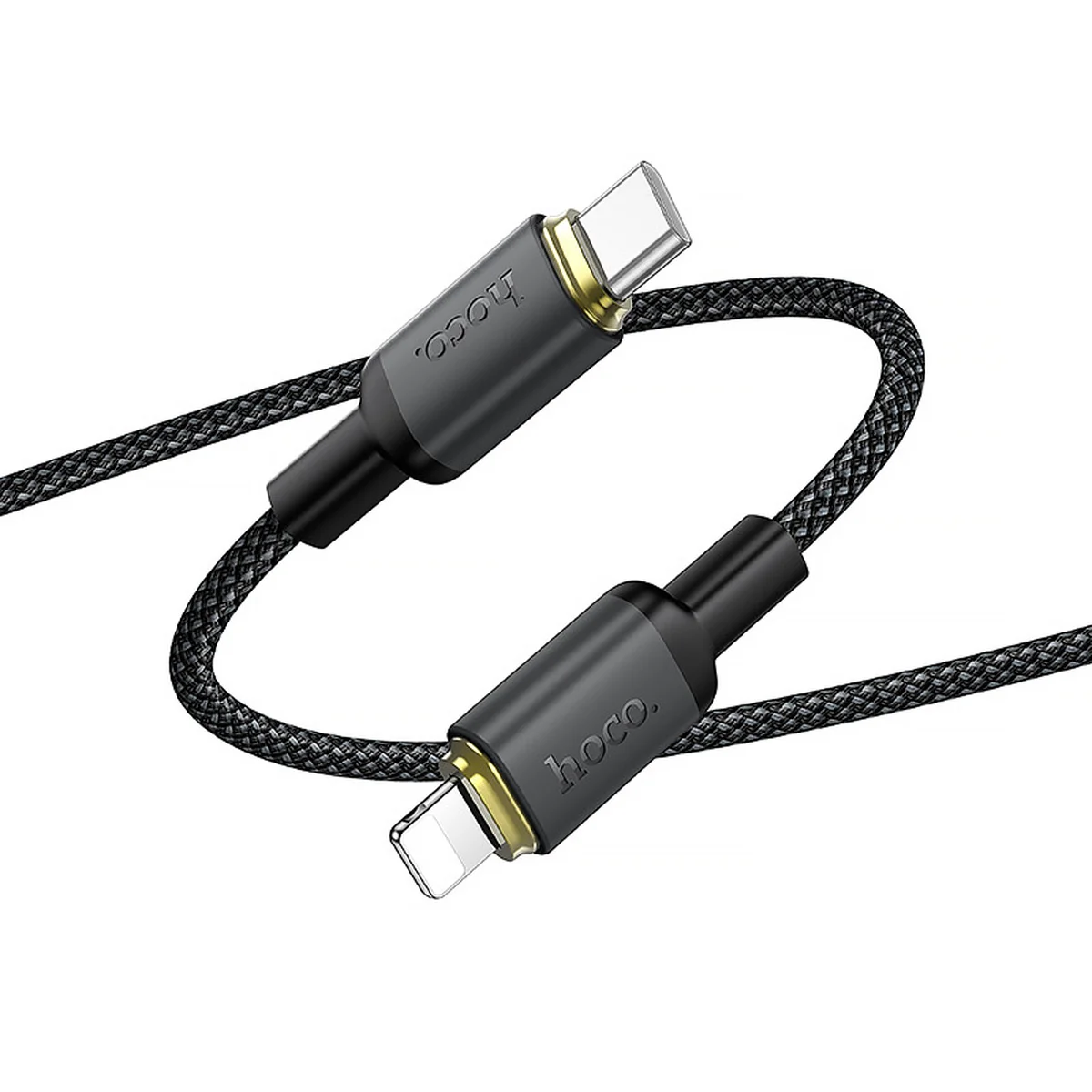 Дата кабель Hoco X128 Benefit Type-C to Lightning 30W (1m) Black