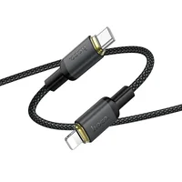 Дата кабель Hoco X128 Benefit Type-C to Lightning 30W (1m) Black