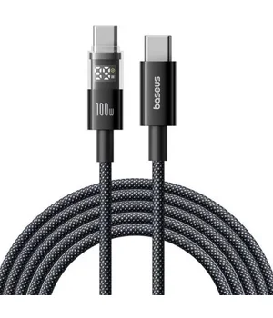 Дата кабель Baseus Display 2 Type-C to Type-C 100W (1m) (P10382702) Cosmic Black
