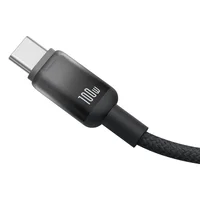 Дата кабель Baseus Discolor Series Fast Charging USB Type-C 100W (1m) (P10374903) Cluster Black