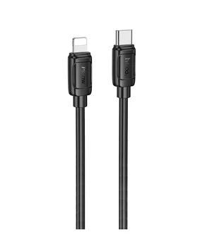Дата кабель Hoco X115 Surpass Type-C to Lightning 27W (1m) Black
