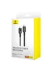 Дата кабель Baseus Unbreakable Series Fast Charging Type-C to Lightning 20W 1m (P10355803111-0) Cluster Black