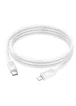 Дата кабель Hoco X114 Energy Type-C to Lightning 27W (1m) White