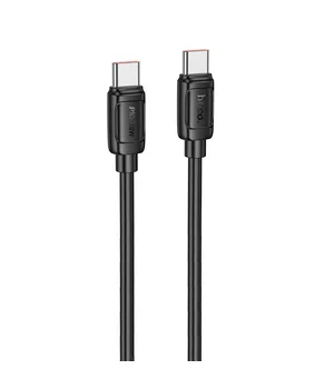 Дата кабель Hoco X115 Surpass Type-C to Type-C 240W (1m) Black