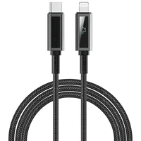 Дата кабель WIWU C080 Warriors Type-C to Lightning 27W (1m) Black