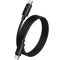 Дата кабель Borofone BX123 Leya Type-C to Type-C 60W (1m) Black