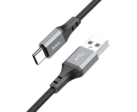 Дата кабель Hoco X92 Honest Silicone USB to Type-C (3m) Black