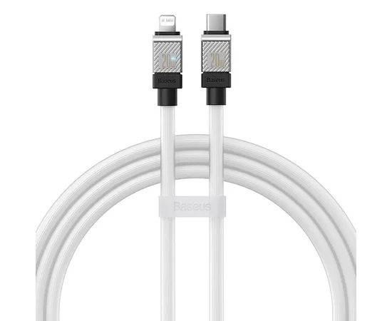 Дата кабель Baseus CoolPlay Series Type-C to Lightning 20W (1m) (CAKW00000) White