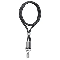 Дата кабель-шнурок Usams US-SJ745 Type-C to Type-C 60W (1.2m) Black