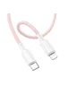 Дата кабель Borofone BX117 Source Type-C to Lightning 27W (1m) Pink