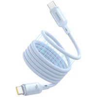 Дата кабель Baseus PicoGo Magnetic Liquid Silicone Type-C to Type-C 240W (1m) (P10376800) Galaxy Blue