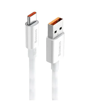 Дата кабель Baseus Superior Series Fast Charging USB to Type-C 100W (0.25m) (P10320102) Moon White