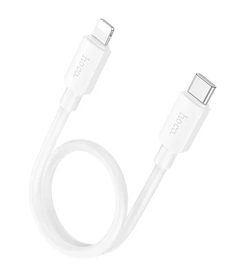 Дата кабель Hoco X96 Hyper Type-C to Lightning 20W (0.25m) White