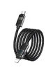 Дата кабель Hoco U137 Line with display Type-C to Lightning 27W (1.2m) Black