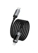 Дата кабель Hoco U148 Lord with display Type-C to Lightning 27W (1.2m) Black