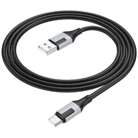 Дата кабель Borofone BX101 Creator USB to Type-C 3A (1m) Black