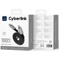 Дата кабель WIWU Wi-C078 Type-C to Type-C 100W (1m) Silver