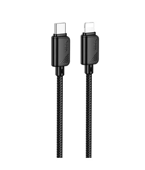 Дата кабель Hoco X113 Beneficio Type-C to Lightning (1m) Black