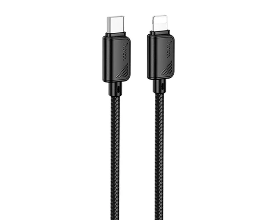 Дата кабель Hoco X113 Beneficio Type-C to Lightning (1m) Black