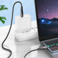 Дата кабель Hoco U133 Monte USB для Type-C (1.2m) Black