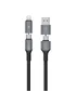 Дата кабель WIWU C077 Cyberlink Type-C to Lightning 27W (1m) Silver
