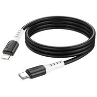 Дата кабель Hoco X82 Silicone Type-C to Lightning 20W (1m) Black