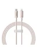 Дата кабель Baseus Habitat Series Fast Charging Type-C to Lightning 20W (2m) (P10360201) Wheat Pink
