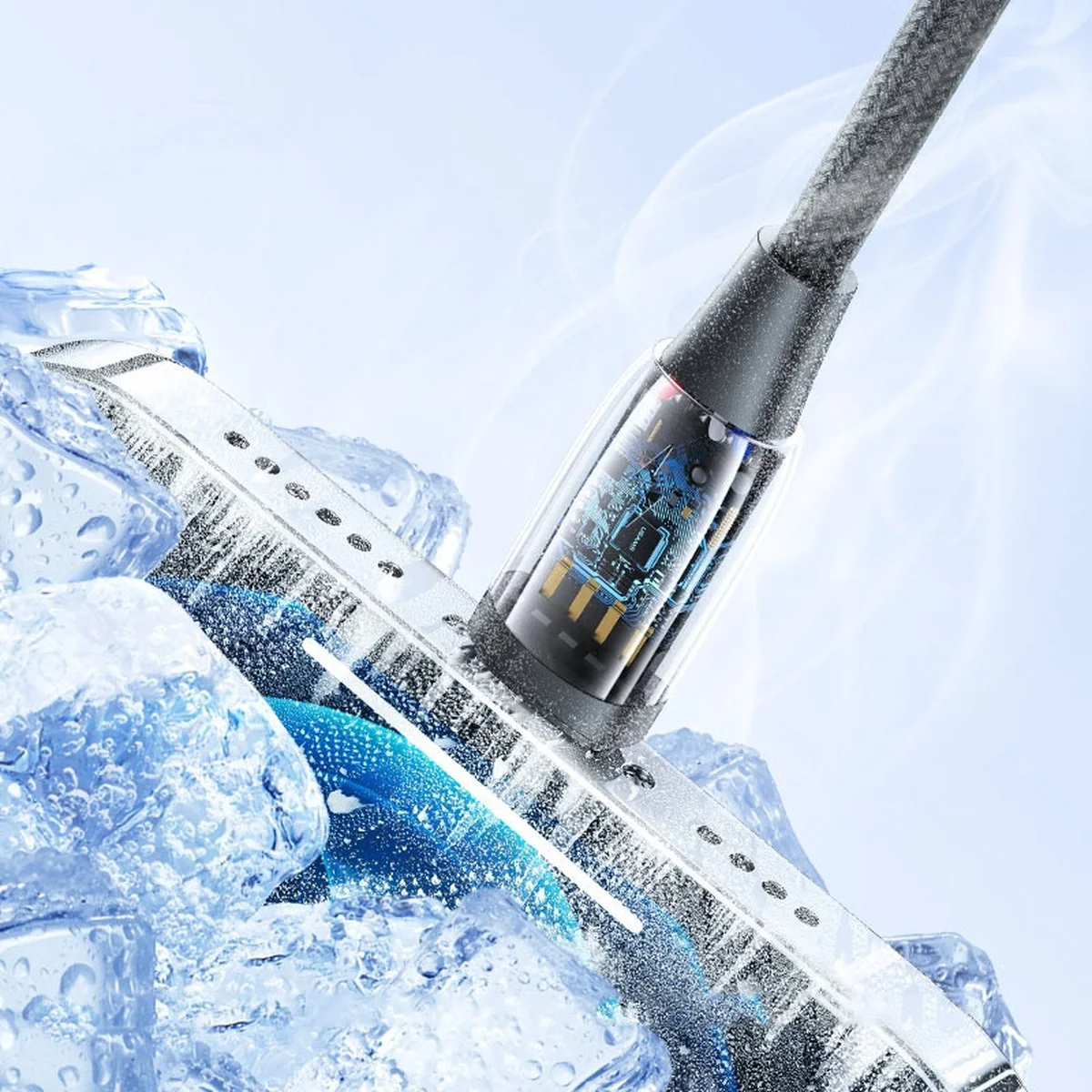 Дата кабель Usams US-SJ635 U85 Type-C to Lightning 30W (2m) Black