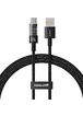 Дата кабель Baseus Gem Fast Charging USB Type-C 100W (2m) (P10373002111) Cluster Black