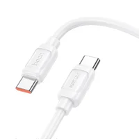 Дата кабель Hoco X115 Surpass Type-C to Type-C 240W (1m) White