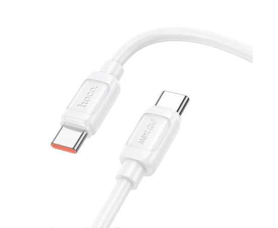 Дата кабель Hoco X115 Surpass Type-C to Type-C 240W (1m) White