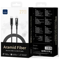 Дата кабель WIWU C080 Warriors Type-C to Lightning 27W (1m) Black