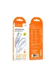 Дата кабель Hoco X114 Energy Type-C to Type-C 60W (1m) Blue