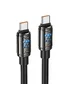 Дата кабель Hoco U143 Joy Type-C to Type-C 240W (1.2m) Black