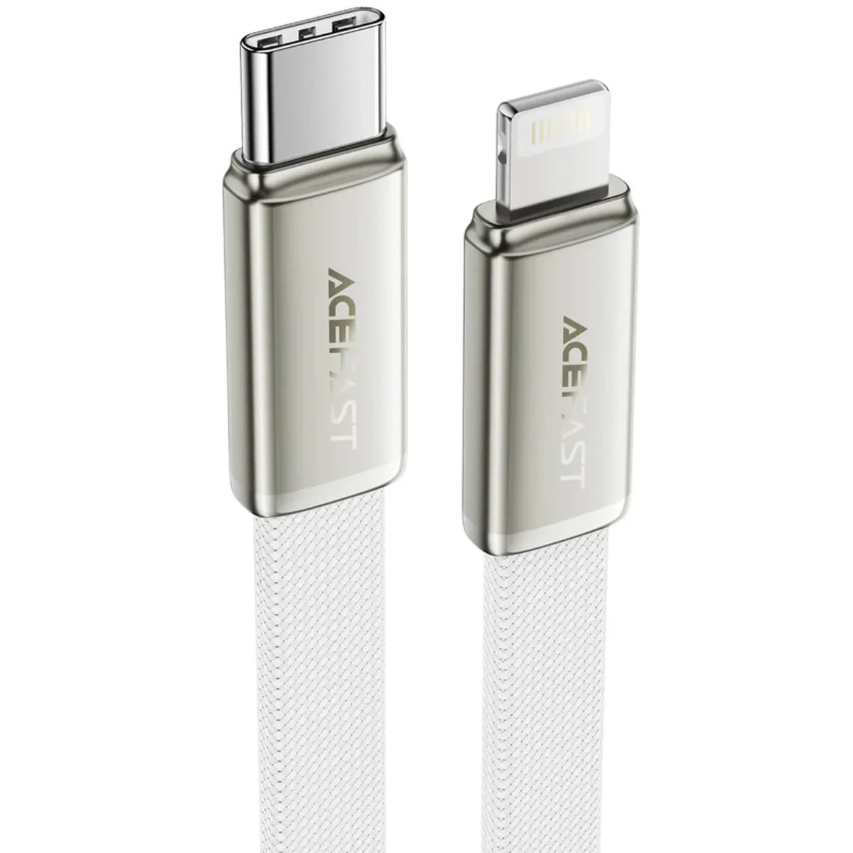 Дата кабель Acefast C24-01 Type-C to Lightning 30W (1.2m) White