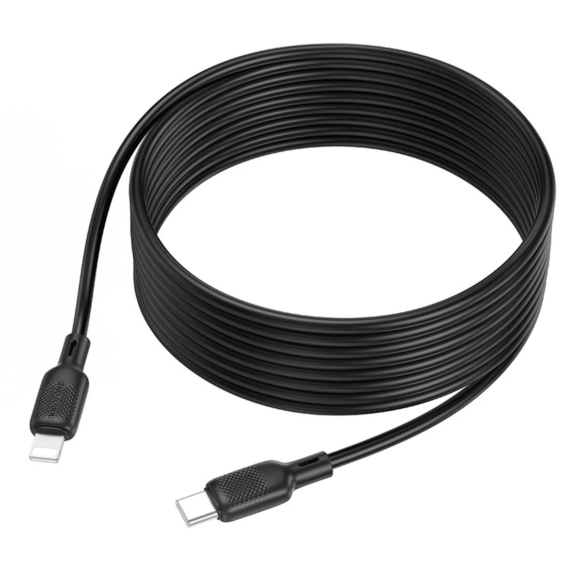 Дата кабель Borofone BX113 Lenny Type-C to Lightning 27W (3m) Black