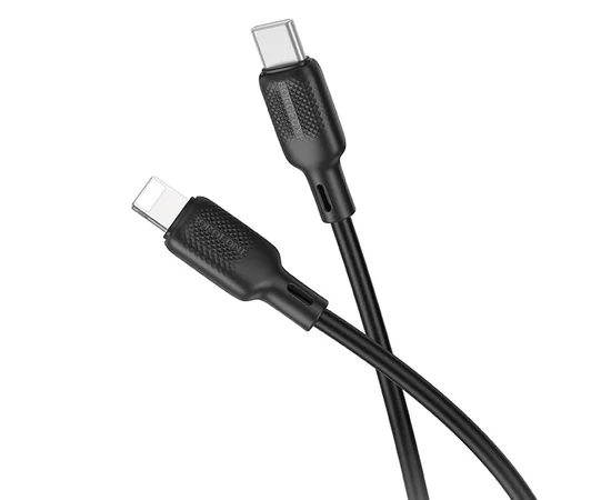 Дата кабель Borofone BX113 Lenny Type-C to Lightning 27W (3m) Black