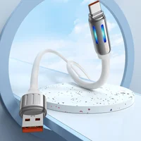 Дата кабель Hoco U136 Prize USB to Type-C 5A (1.2m) White