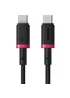Дата кабель Baseus Dura Series Fast Charging Type-C to Type-C 100W (2m) (P10377803) Red / Black