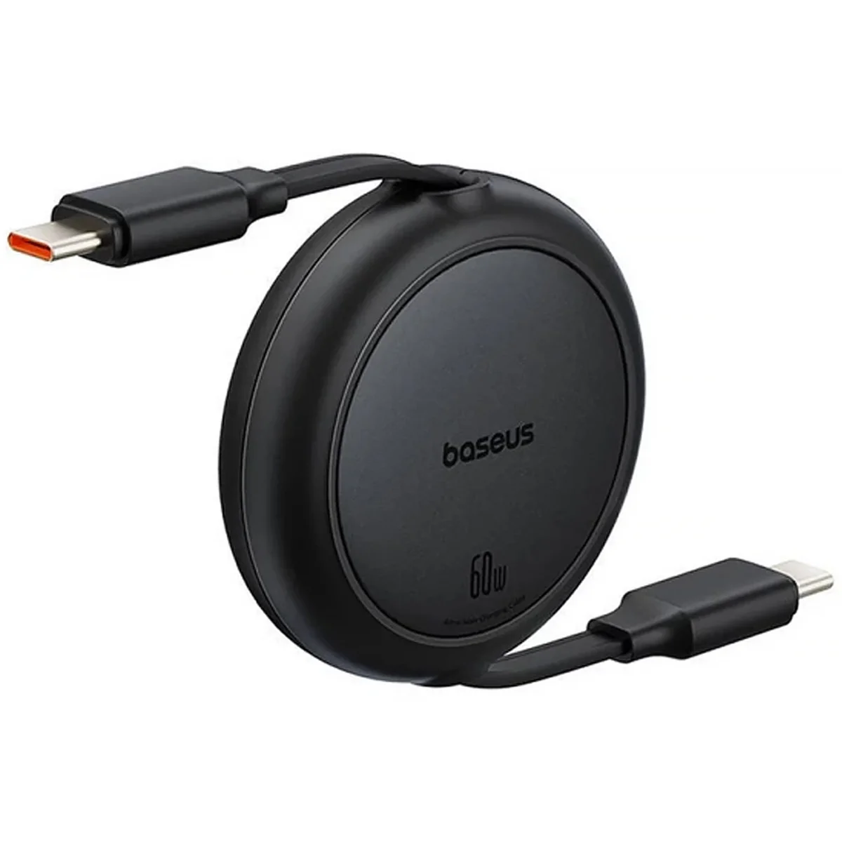 Дата кабель Baseus Free2Pull Mini Retractable Type-C to Type-C 60W (1m) (P10364500) Cluster Black