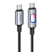 Дата кабель Hoco U144 New Type-C to Type-C 60W (1.2m) Black