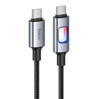 Дата кабель Hoco U144 New Type-C to Type-C 60W (1.2m) Black