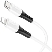 Дата кабель Hoco X82 Silicone Type-C to Lightning 20W (1m) White